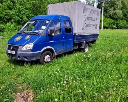 Синий ГАЗ Газель, объемом двигателя 2.5 л и пробегом 240 тыс. км за 3500 $, фото 1 на Automoto.ua