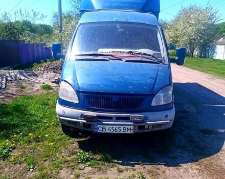 Синий ГАЗ Газель, объемом двигателя 2.5 л и пробегом 250 тыс. км за 5300 $, фото 1 на Automoto.ua