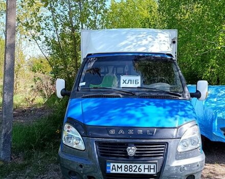 Синий ГАЗ Газель, объемом двигателя 2.5 л и пробегом 0 тыс. км за 3500 $, фото 1 на Automoto.ua