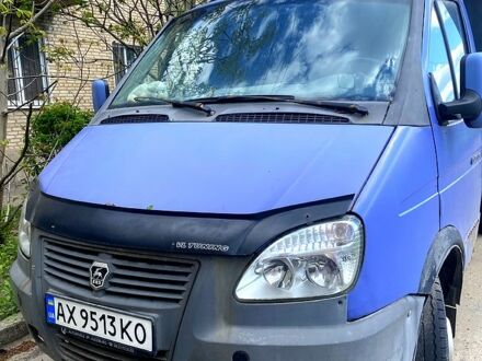 Синий ГАЗ Газель, объемом двигателя 2.5 л и пробегом 250 тыс. км за 3400 $, фото 1 на Automoto.ua