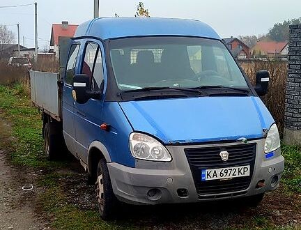 Синій ГАЗ Газель, об'ємом двигуна 2.9 л та пробігом 263 тис. км за 4000 $, фото 1 на Automoto.ua