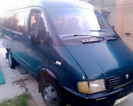 Зелений ГАЗ Газель, об'ємом двигуна 2.5 л та пробігом 216 тис. км за 2100 $, фото 1 на Automoto.ua