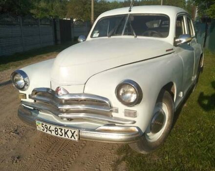 Белый ГАЗ М20 «Победа», объемом двигателя 2.4 л и пробегом 72 тыс. км за 3200 $, фото 5 на Automoto.ua