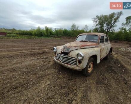 Серый ГАЗ М20 «Победа», объемом двигателя 2.5 л и пробегом 100 тыс. км за 1100 $, фото 2 на Automoto.ua