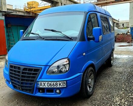 Синий ГАЗ Соболь, объемом двигателя 2.3 л и пробегом 212 тыс. км за 3500 $, фото 1 на Automoto.ua