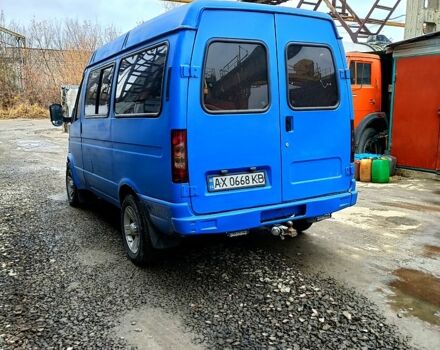 Синий ГАЗ Соболь, объемом двигателя 2.3 л и пробегом 212 тыс. км за 3500 $, фото 4 на Automoto.ua