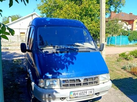Синий ГАЗ Соболь, объемом двигателя 2.3 л и пробегом 200 тыс. км за 2600 $, фото 1 на Automoto.ua