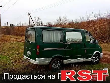 Зеленый ГАЗ Соболь, объемом двигателя 2.3 л и пробегом 150 тыс. км за 1500 $, фото 4 на Automoto.ua