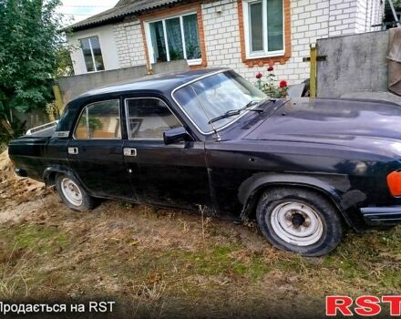 Черный ГАЗ Волга, объемом двигателя 2.4 л и пробегом 395 тыс. км за 850 $, фото 1 на Automoto.ua