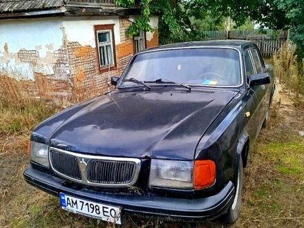 Черный ГАЗ Волга, объемом двигателя 2.4 л и пробегом 395 тыс. км за 850 $, фото 1 на Automoto.ua