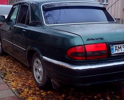 Зелений ГАЗ Волга, об'ємом двигуна 2.4 л та пробігом 130 тис. км за 1550 $, фото 1 на Automoto.ua