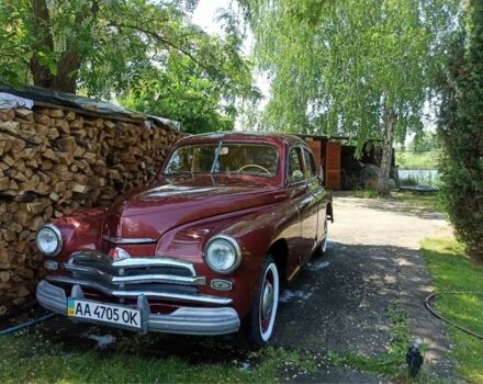 Красный ГАЗ M-20 Победа, объемом двигателя 2.1 л и пробегом 3 тыс. км за 8700 $, фото 2 на Automoto.ua