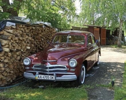 Красный ГАЗ M-20 Победа, объемом двигателя 2.1 л и пробегом 3 тыс. км за 8700 $, фото 3 на Automoto.ua