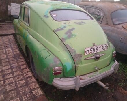 Зеленый ГАЗ M-20 Победа, объемом двигателя 0 л и пробегом 1 тыс. км за 700 $, фото 1 на Automoto.ua