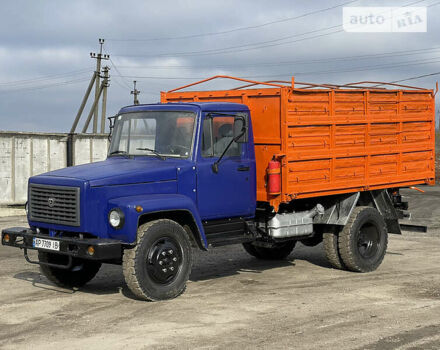 Синий ГАЗ САЗ 3507, объемом двигателя 4.6 л и пробегом 100 тыс. км за 8500 $, фото 1 на Automoto.ua