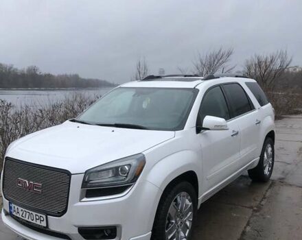 Білий ДжіЕмСі Acadia, об'ємом двигуна 3.65 л та пробігом 143 тис. км за 21800 $, фото 1 на Automoto.ua