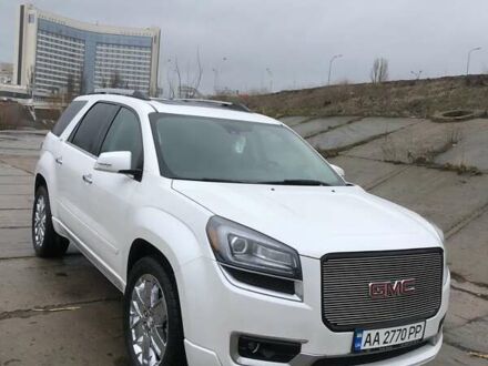 Білий ДжіЕмСі Acadia, об'ємом двигуна 3.65 л та пробігом 143 тис. км за 23500 $, фото 1 на Automoto.ua