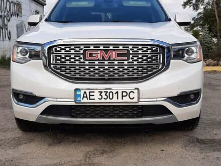 ДжиЭмСи Акадия 2017 в Новомосковске на Automoto.ua Белый ДжиЭмСи Акадия, объемом двигателя 3.6 л и пробегом 80 тыс. км за 25500 $, фото 1 на Automoto.ua