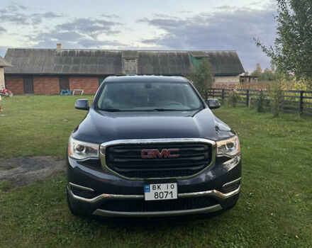Синій ДжіЕмСі Acadia, об'ємом двигуна 2.46 л та пробігом 60 тис. км за 19500 $, фото 1 на Automoto.ua
