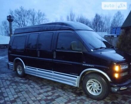 Чорний ДжіЕмСі Savana, об'ємом двигуна 5.7 л та пробігом 367 тис. км за 11000 $, фото 3 на Automoto.ua