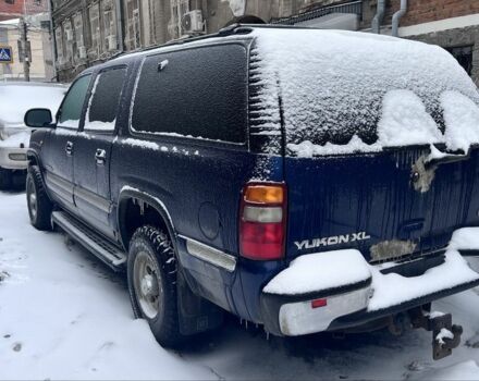Синий ДжиЭмСи Юкон, объемом двигателя 6 л и пробегом 245 тыс. км за 6300 $, фото 1 на Automoto.ua