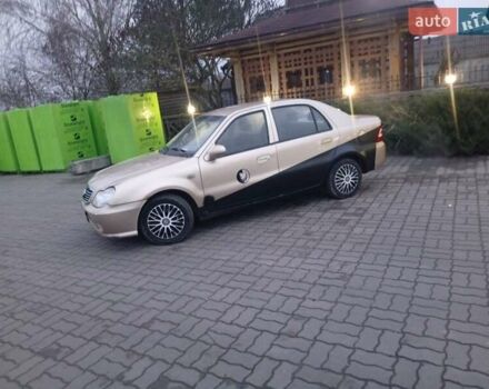 Жовтий Джилі ЦК-2, об'ємом двигуна 1.34 л та пробігом 65 тис. км за 1150 $, фото 1 на Automoto.ua