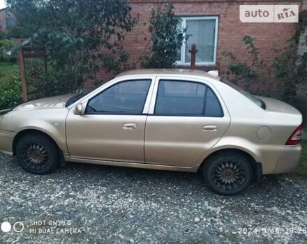 Желтый Джили ЦК-2, объемом двигателя 1.5 л и пробегом 114 тыс. км за 2900 $, фото 1 на Automoto.ua