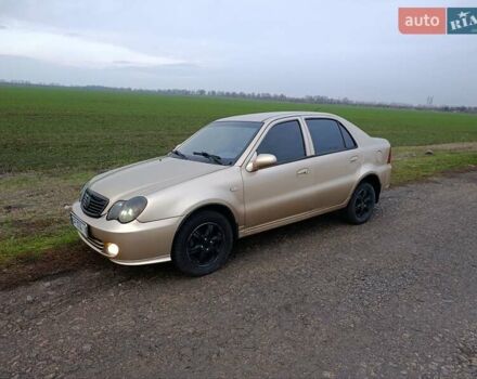 Желтый Джили ЦК-2, объемом двигателя 1.5 л и пробегом 230 тыс. км за 1299 $, фото 1 на Automoto.ua