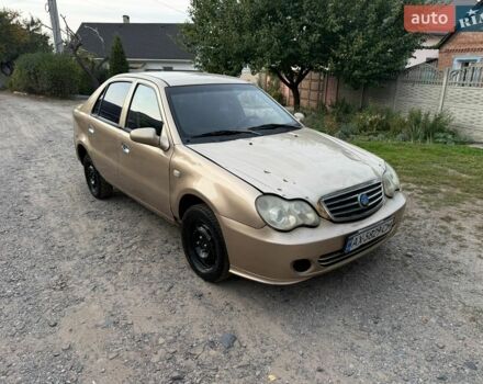Желтый Джили ЦК-2, объемом двигателя 1.5 л и пробегом 200 тыс. км за 850 $, фото 1 на Automoto.ua