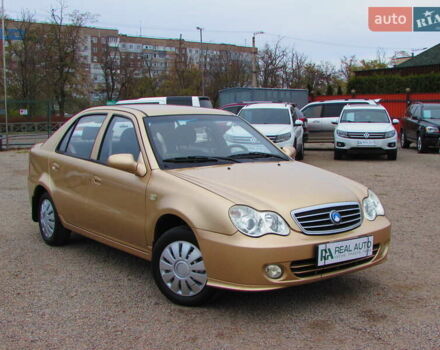 Желтый Джили ЦК-2, объемом двигателя 1.5 л и пробегом 27 тыс. км за 3400 $, фото 1 на Automoto.ua