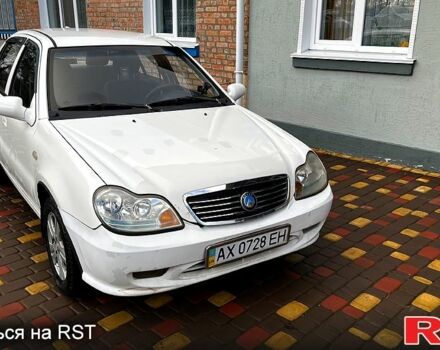 Белый Джили ЦК, объемом двигателя 1.5 л и пробегом 106 тыс. км за 1500 $, фото 1 на Automoto.ua