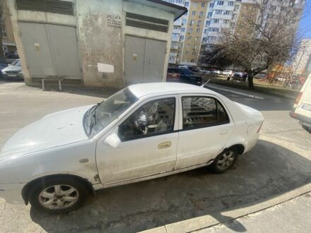 Белый Джили ЦК, объемом двигателя 1.5 л и пробегом 300 тыс. км за 900 $, фото 1 на Automoto.ua