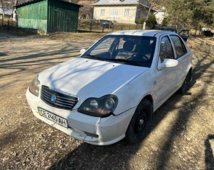 Білий Джилі ЦК, об'ємом двигуна 1.5 л та пробігом 1 тис. км за 800 $, фото 1 на Automoto.ua