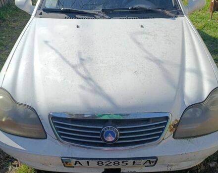 Белый Джили ЦК, объемом двигателя 1.5 л и пробегом 250 тыс. км за 1300 $, фото 1 на Automoto.ua