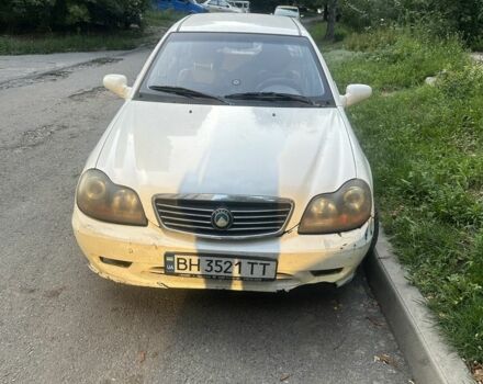 Белый Джили ЦК, объемом двигателя 1.5 л и пробегом 200 тыс. км за 1204 $, фото 1 на Automoto.ua