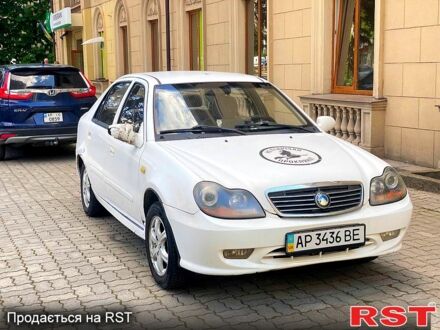 Белый Джили ЦК, объемом двигателя 1.5 л и пробегом 200 тыс. км за 950 $, фото 1 на Automoto.ua