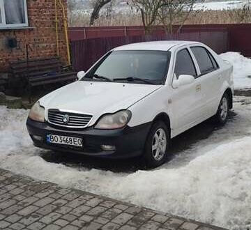 Білий Джилі ЦК, об'ємом двигуна 1.5 л та пробігом 70 тис. км за 1350 $, фото 1 на Automoto.ua