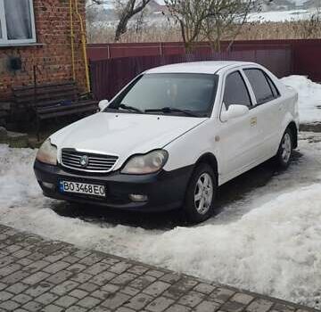 Белый Джили ЦК, объемом двигателя 1.5 л и пробегом 70 тыс. км за 1350 $, фото 1 на Automoto.ua