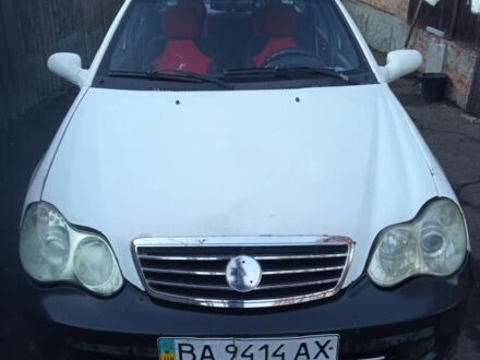 Белый Джили ЦК, объемом двигателя 1.5 л и пробегом 220 тыс. км за 1000 $, фото 1 на Automoto.ua