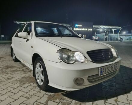 Белый Джили ЦК, объемом двигателя 1.5 л и пробегом 266 тыс. км за 2300 $, фото 1 на Automoto.ua