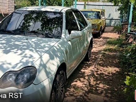 Белый Джили ЦК, объемом двигателя 1.5 л и пробегом 282 тыс. км за 1600 $, фото 1 на Automoto.ua