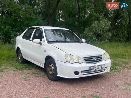 Белый Джили ЦК, объемом двигателя 1.5 л и пробегом 128 тыс. км за 950 $, фото 1 на Automoto.ua