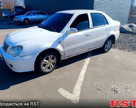 Белый Джили ЦК, объемом двигателя 1.5 л и пробегом 114 тыс. км за 1350 $, фото 1 на Automoto.ua