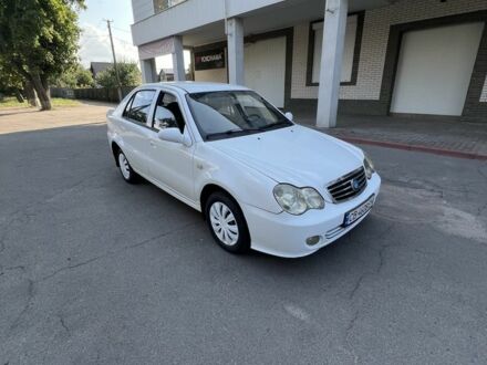 Белый Джили ЦК, объемом двигателя 1.5 л и пробегом 210 тыс. км за 1799 $, фото 1 на Automoto.ua