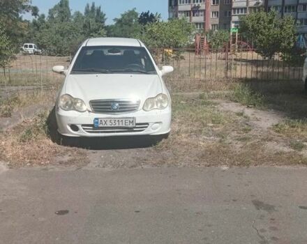 Белый Джили ЦК, объемом двигателя 1.5 л и пробегом 162 тыс. км за 1199 $, фото 1 на Automoto.ua