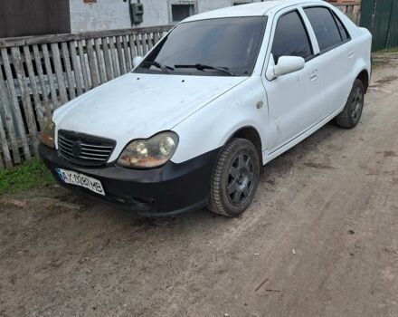 Белый Джили ЦК, объемом двигателя 1.5 л и пробегом 1 тыс. км за 616 $, фото 1 на Automoto.ua