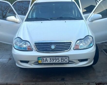 Белый Джили ЦК, объемом двигателя 1.5 л и пробегом 140 тыс. км за 3000 $, фото 1 на Automoto.ua