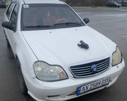 Белый Джили ЦК, объемом двигателя 1.5 л и пробегом 140 тыс. км за 1500 $, фото 1 на Automoto.ua