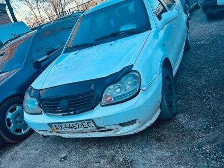 Белый Джили ЦК, объемом двигателя 1.5 л и пробегом 250 тыс. км за 800 $, фото 1 на Automoto.ua