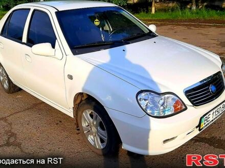 Белый Джили ЦК, объемом двигателя 1.5 л и пробегом 42 тыс. км за 3500 $, фото 1 на Automoto.ua